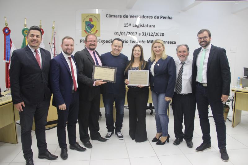 Quatro projetos são aprovados pelo Legislativo Penhense Quatro projetos são aprovados pelo Legislativo Penhense