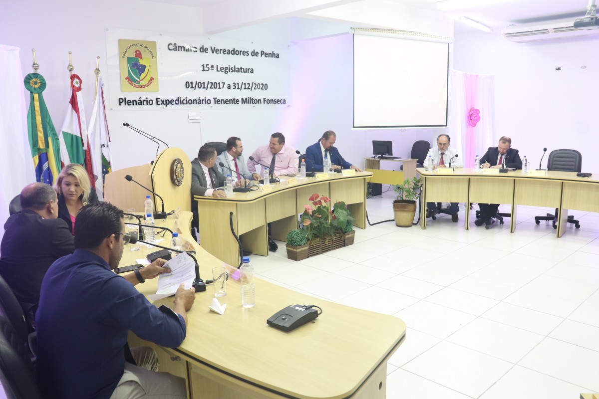Câmara de Penha vota quatro projetos de lei Câmara de Penha vota quatro projetos de lei