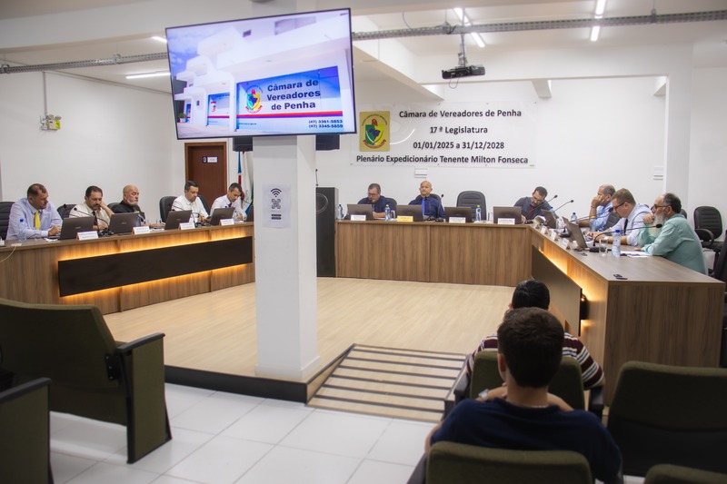 Câmara de Penha aprova Código de Ética e de Decoro Parlamentar