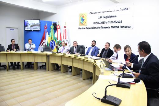 Dívida com a Casan, cultura e merenda escolar foram os destaques da 22ª Reunião Ordinária