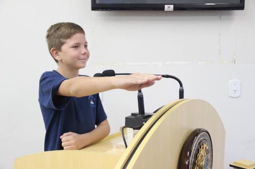 Escolas João Antônio Pinto e Antônio Rocha de Andrade têm novos representantes na Câmara Mirim