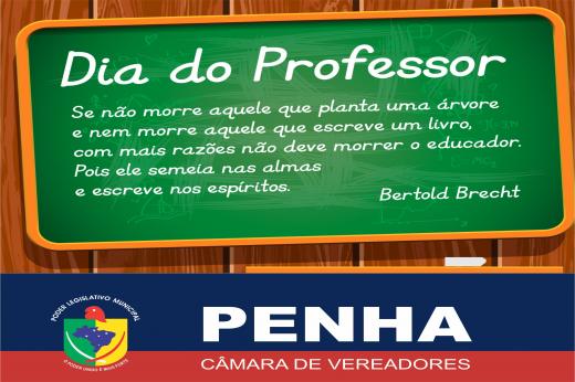 15 de Outubro - Dia do Professor