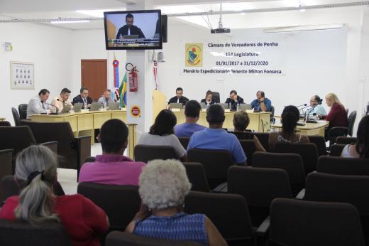 Câmara aprova cinco projetos na penúltima reunião ordinária do ano