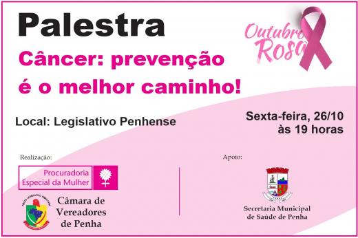 Procuradoria da Mulher realiza evento de conscientização sobre o câncer