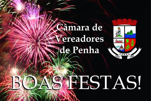 Boas festas!