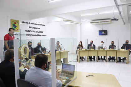 Câmara de Penha realiza 1ª Reunião Ordinária do ano