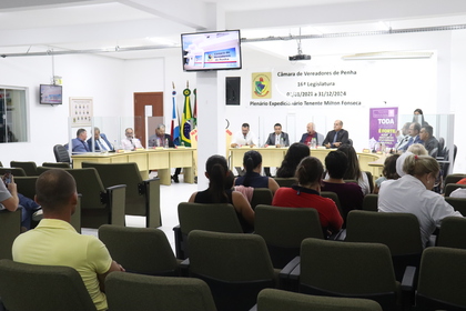 Câmara de Penha aprova criação do Sistema Municipal de Política Cultural