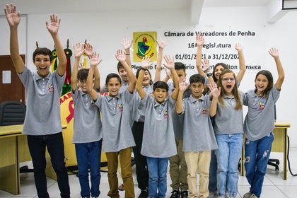 Vereadores mirins serão empossados na quarta-feira (8)