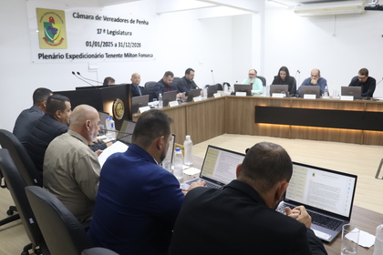 Legislativo Penhense aprova quatro projetos de lei