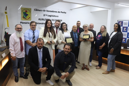 Câmara de Penha aprova projetos e concede Moção de Aplauso para APAE e AMA