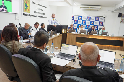 Câmara aprova medidas contra comercialização de “chumbinho” e projeto de revisão geral anual na 7ª Reunião Ordinária