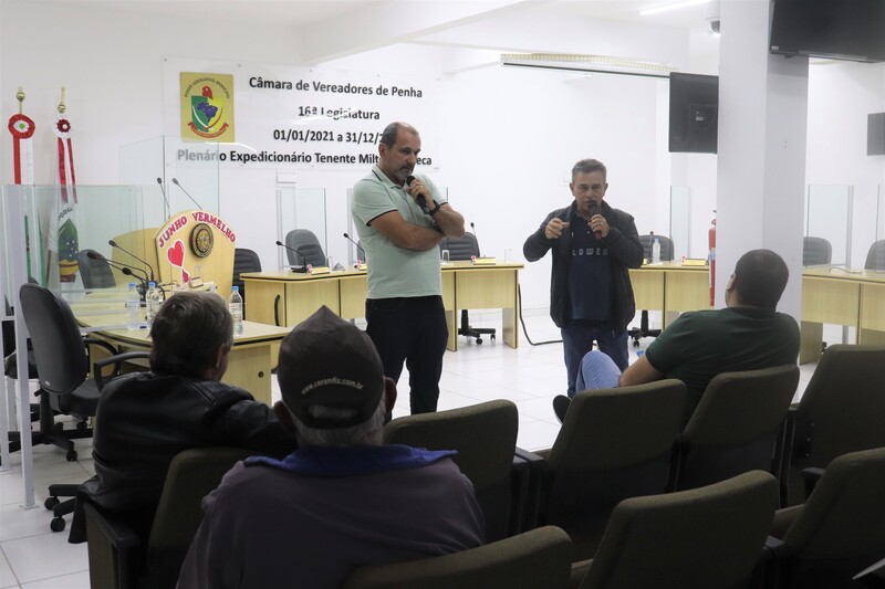 Reunião com a comunidade sobre os contêineres da Assistência Social 22/06