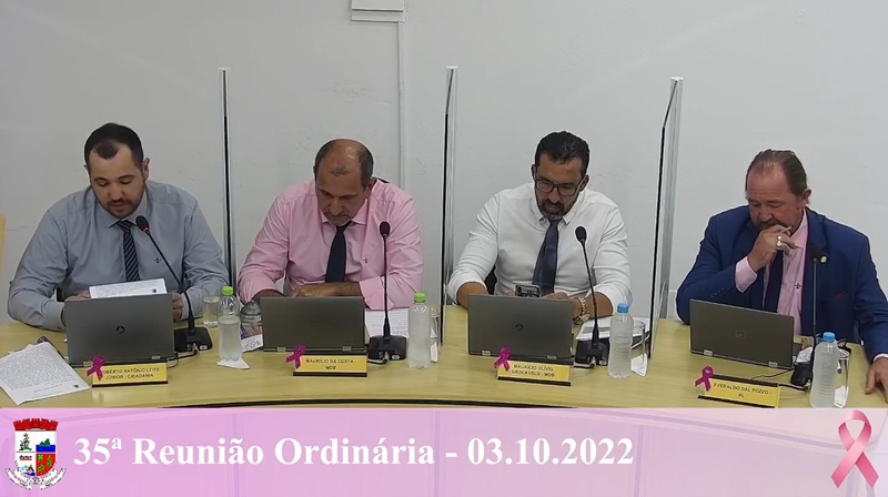 35ª Reunião Ordinária 03/10/2022