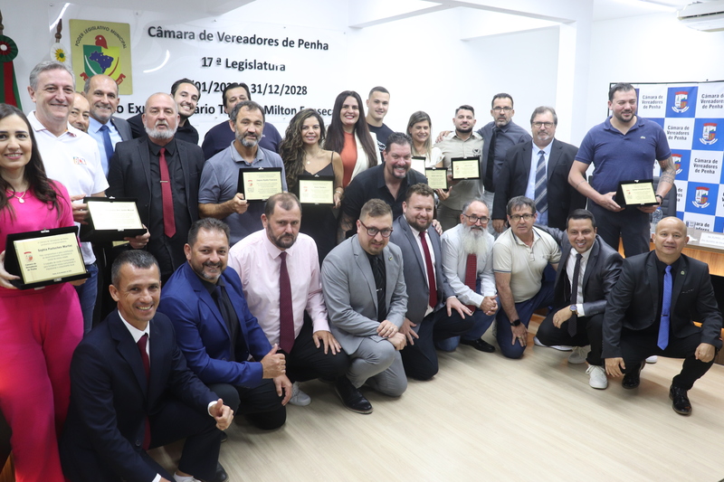 Homenagem aos empreendedores de Penha