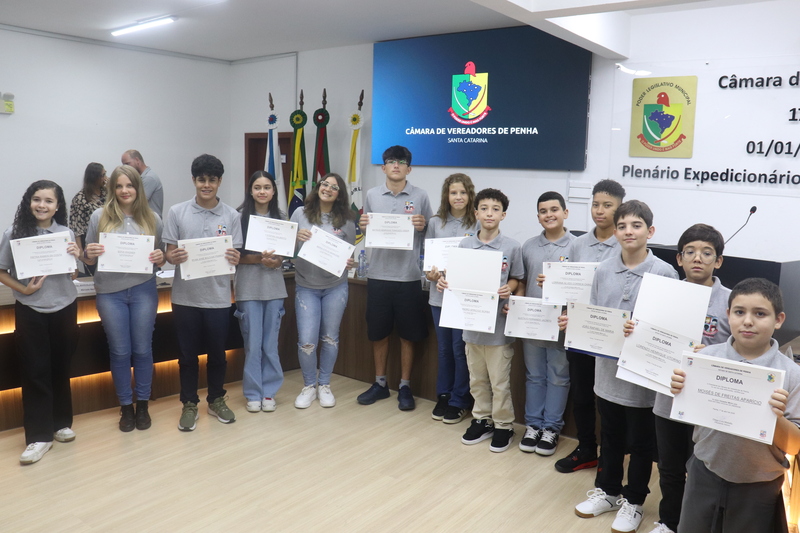 Diplomação Vereadores Mirins 2026
