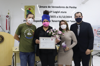 Solenidade alusiva ao Agosto Lilás - 15 anos da Lei Maria da Penha