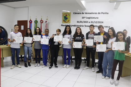 Diplomação Vereadores Mirins