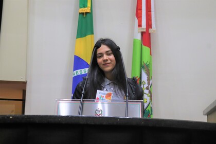 Vereadores mirins de Penha participam de Encontro Estadual