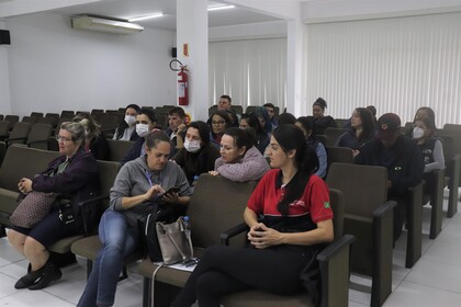 Reunião com Agentes Comunitários 