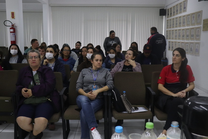 Reunião com Agentes Comunitários 