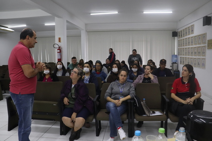 Reunião com Agentes Comunitários 