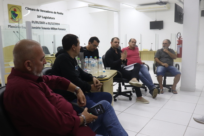 Reunião com Agentes Comunitários 