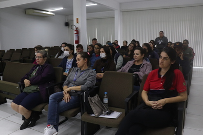 Reunião com Agentes Comunitários 