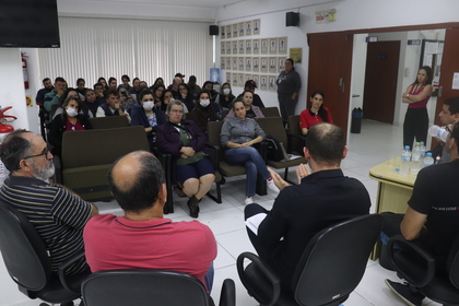 Reunião com Agentes Comunitários 