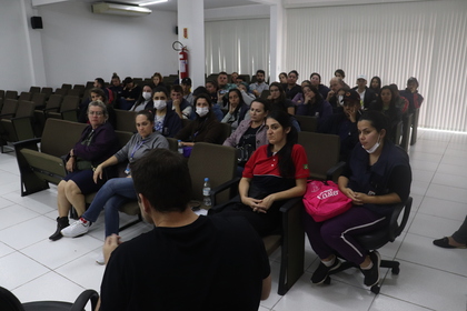 Reunião com Agentes Comunitários 