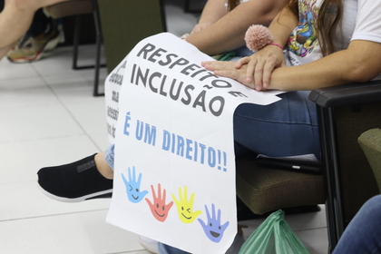 Audiência educação inclusiva