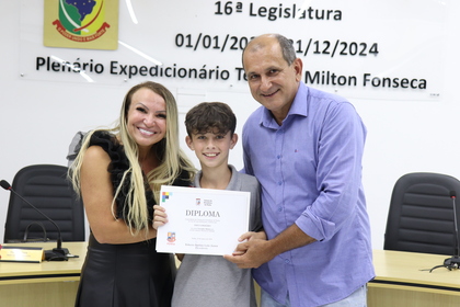 Diplomação vereadores mirins