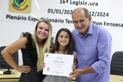 Diplomação vereadores mirins