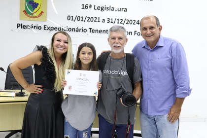 Diplomação vereadores mirins