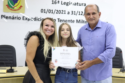 Diplomação vereadores mirins