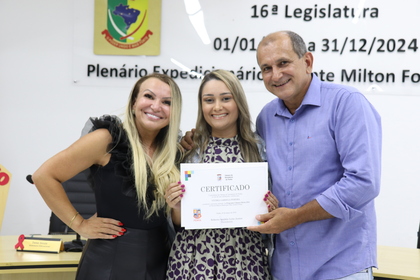 Diplomação vereadores mirins