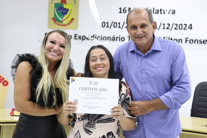 Diplomação vereadores mirins