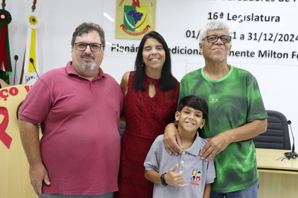 Diplomação vereadores mirins