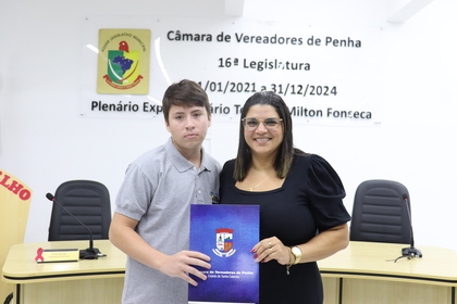 Diplomação vereadores mirins