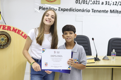 Diplomação vereadores mirins