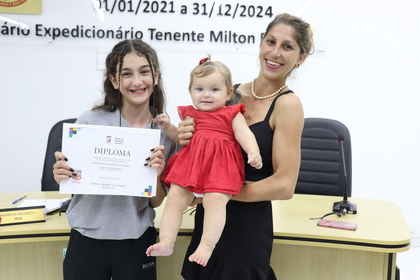 Diplomação vereadores mirins