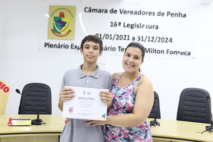 Diplomação vereadores mirins