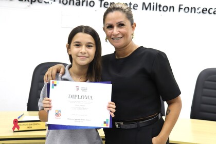 Diplomação vereadores mirins