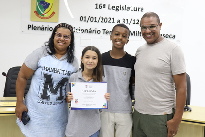 Diplomação vereadores mirins