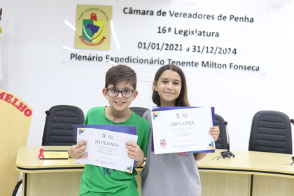 Diplomação vereadores mirins