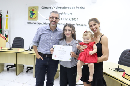 Diplomação vereadores mirins