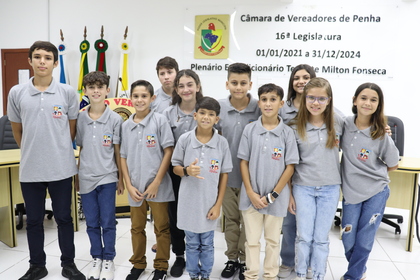 Diplomação vereadores mirins