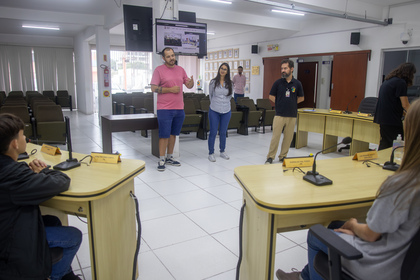 Câmara Mirim - visita técnica