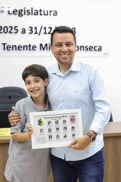 Solenidade de Encerramento - Câmara Mirim 2025