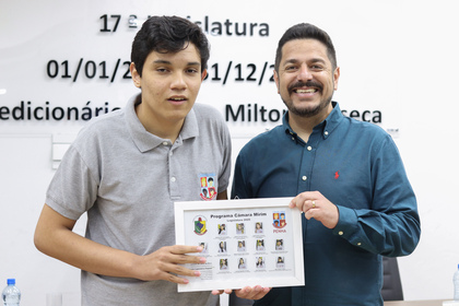 Solenidade de Encerramento - Câmara Mirim 2025